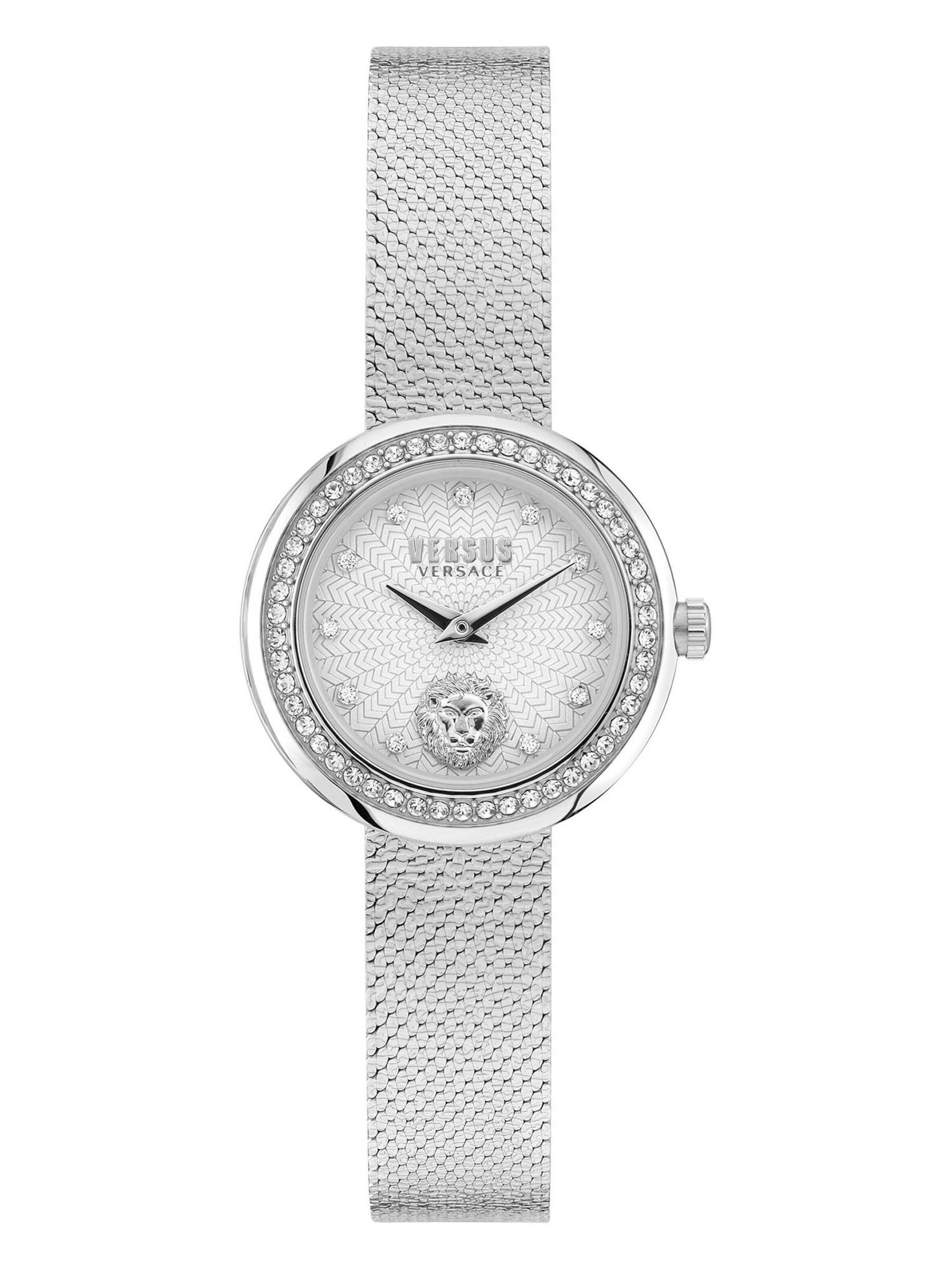 VERSACE Uhr in Silber: Vorderseite