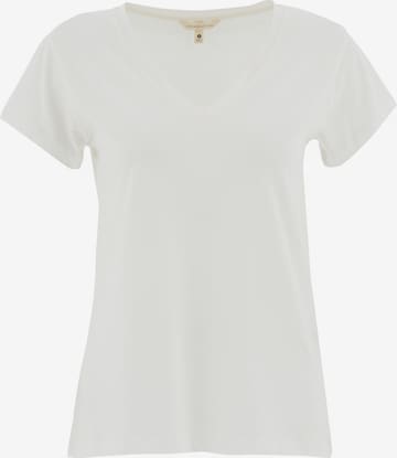 Organication T-Shirt in Weiß: Vorderseite