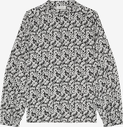Marc O'Polo Blusa en negro / blanco, Vista del producto