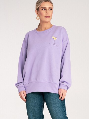 Figl Sweatshirt 'M1152' in Purple