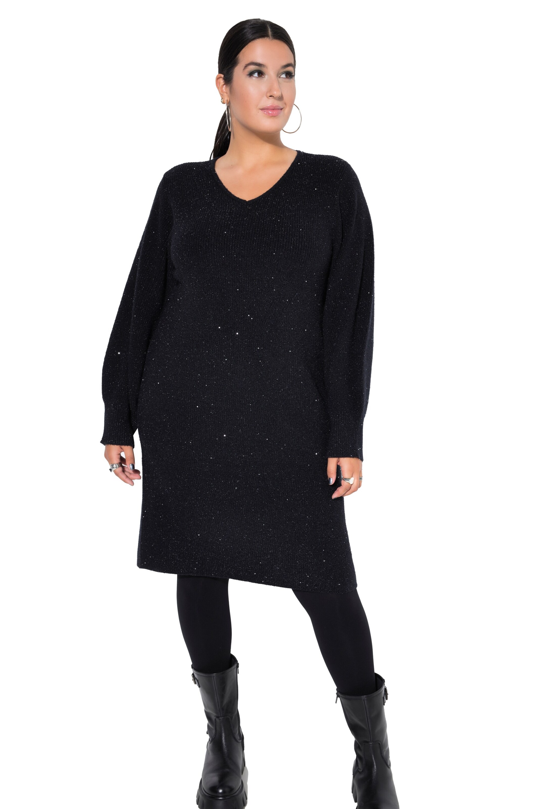 Studio Untold Dress in Black: front