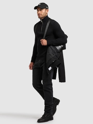 khujo Winter Jacket 'Nedd' in Black