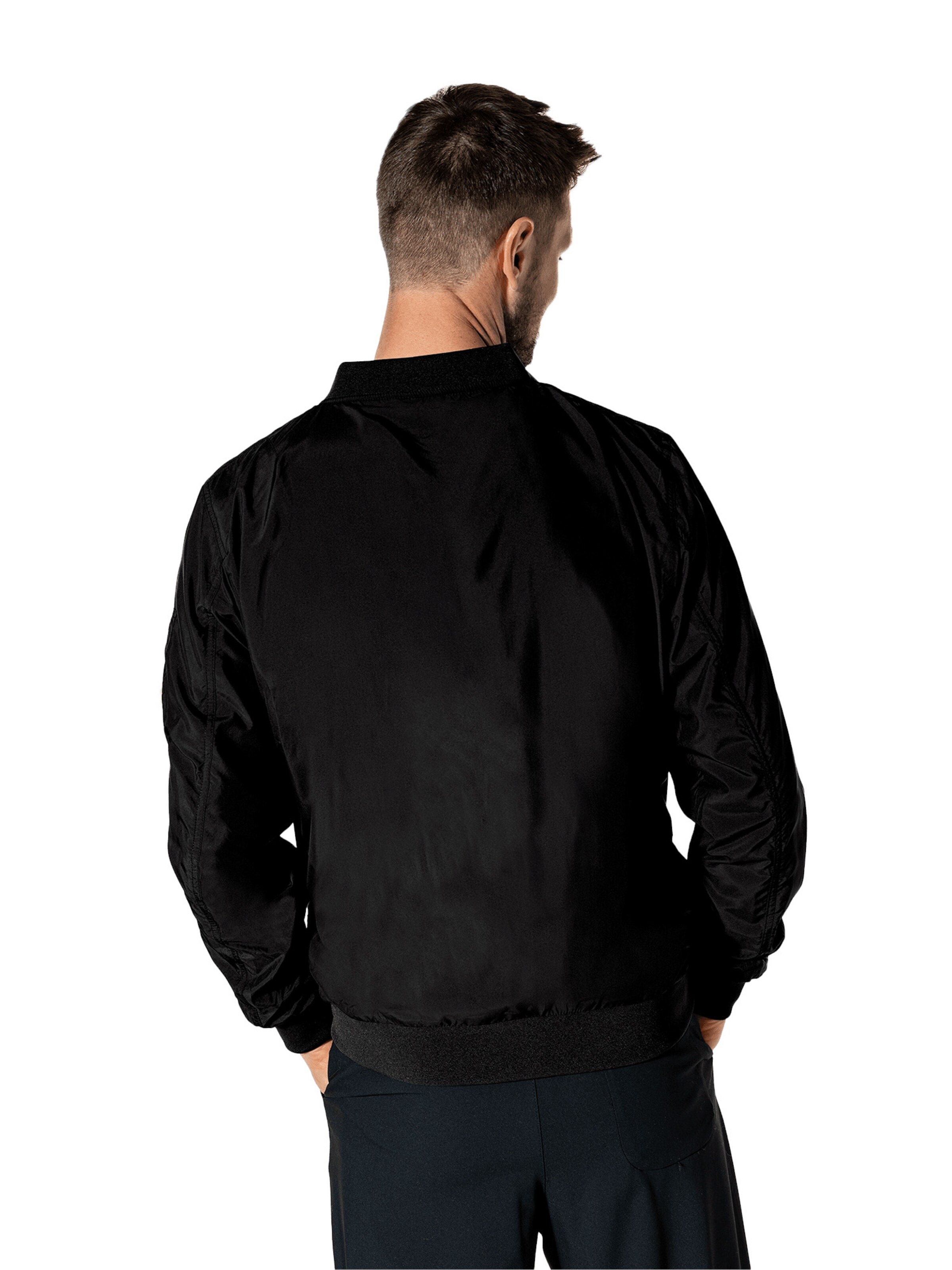 FC BAYERN MÜNCHEN Jacke in Schwarz