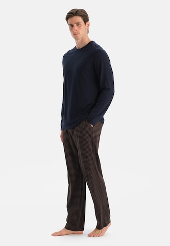 Pyjama long Dagi en bleu