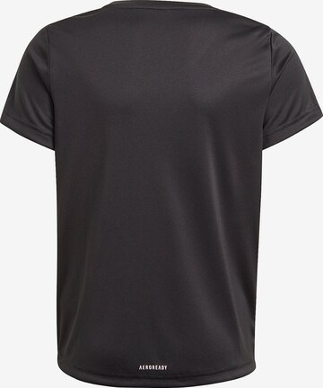 ADIDAS SPORTSWEAR - Camisa funcionais 'Designed To Move' em preto