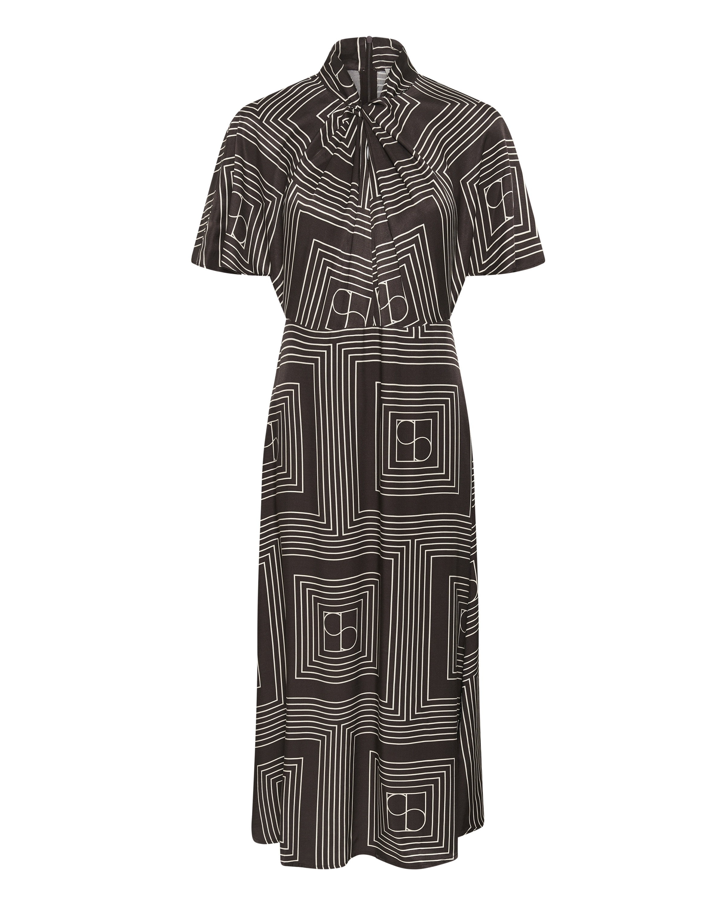 SOAKED IN LUXURY Kleid 'SLBecca Miria' in Braun: Vorderseite