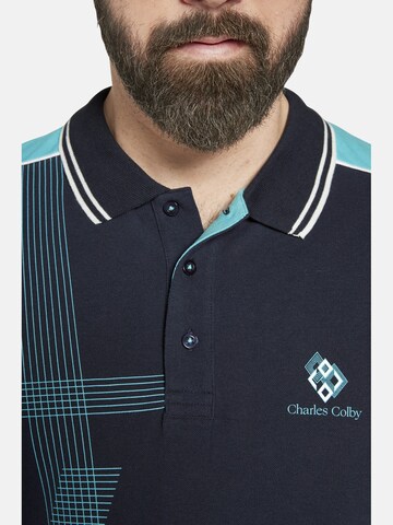 Charles Colby Shirt ' Earl Darry ' in Blue