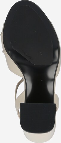 Calvin Klein Remienkové sandále - Béžová