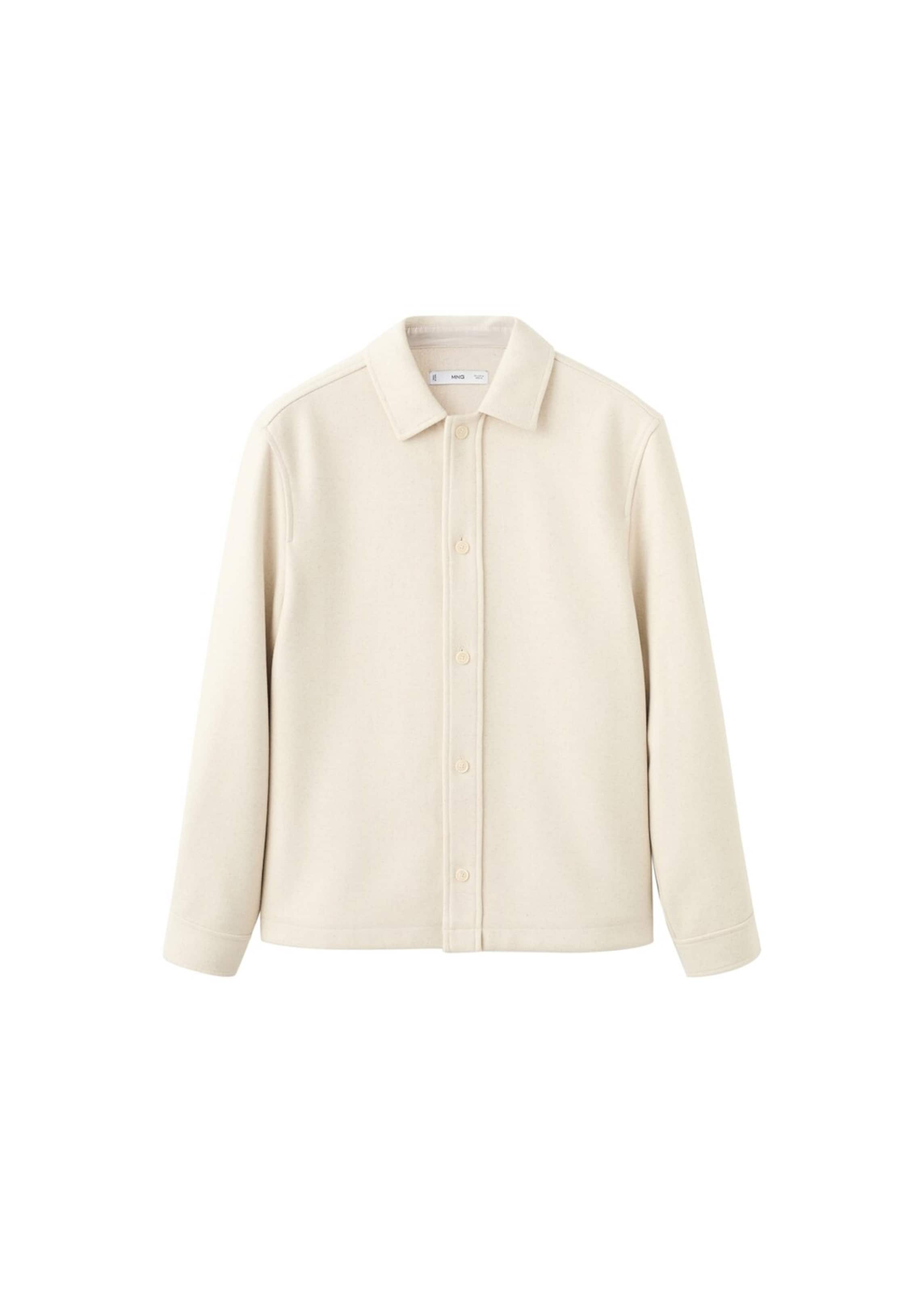 MANGO MAN Between-Season Jacket 'Yale' in Beige: front