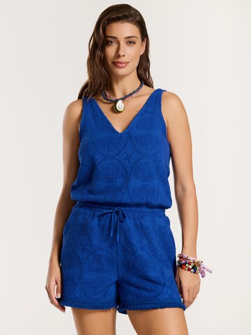 Shiwi Jumpsuit 'Fiji' in Blue: front
