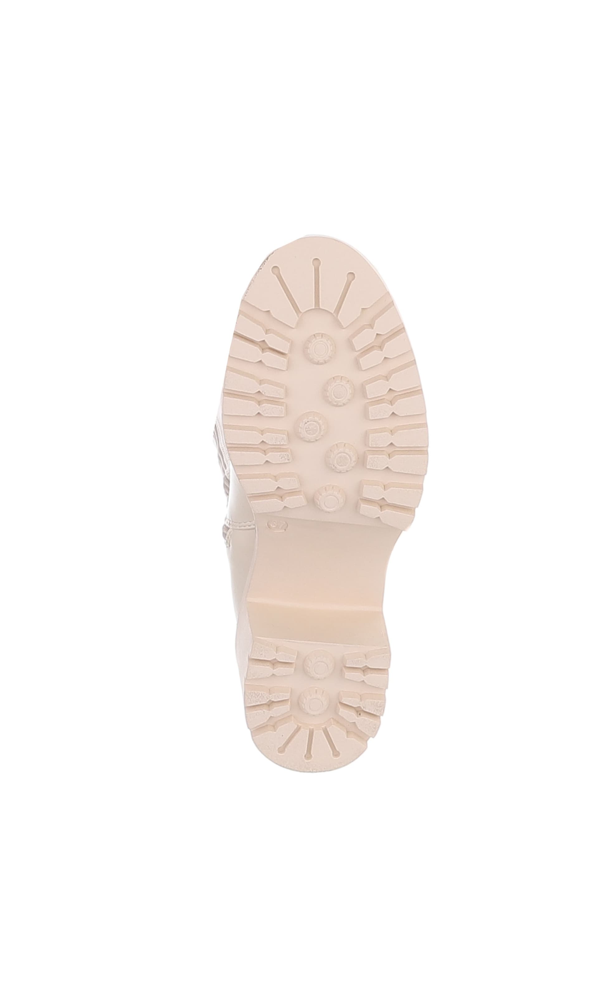 Ital-Design Overknees in Beige