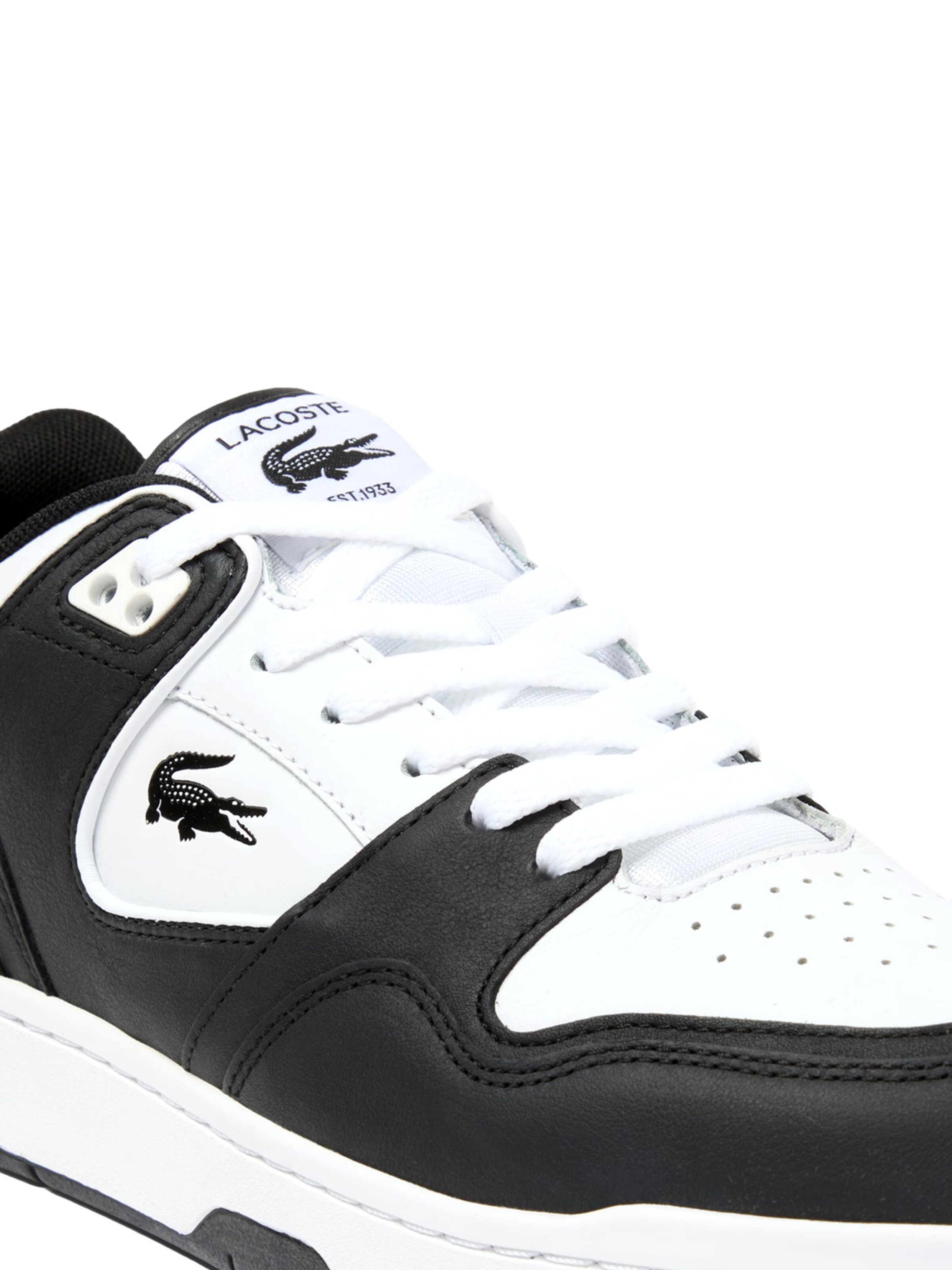 LACOSTE Sneakers laag 'Courtcage Set' in Zwart