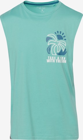 KOROSHI Paita värissä sininen: etupuoli