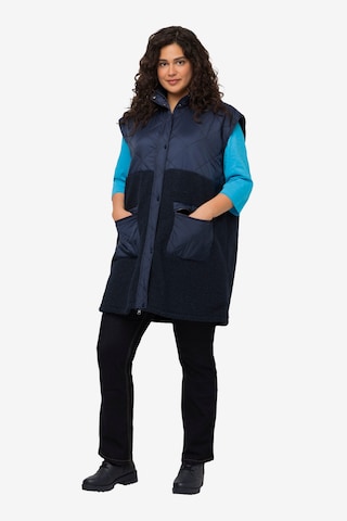 Gilet Ulla Popken en bleu