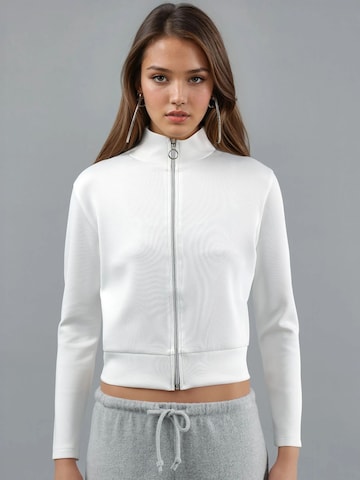 Giacca di felpa di Hiccup in bianco: frontale