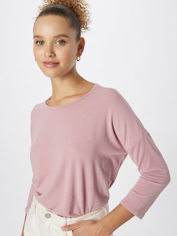 ONLY Shirt 'GLAMOUR' in Roze