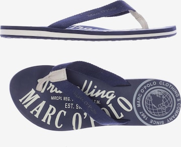 Marc O'Polo Sandals & Slippers in 40 in Blue: front