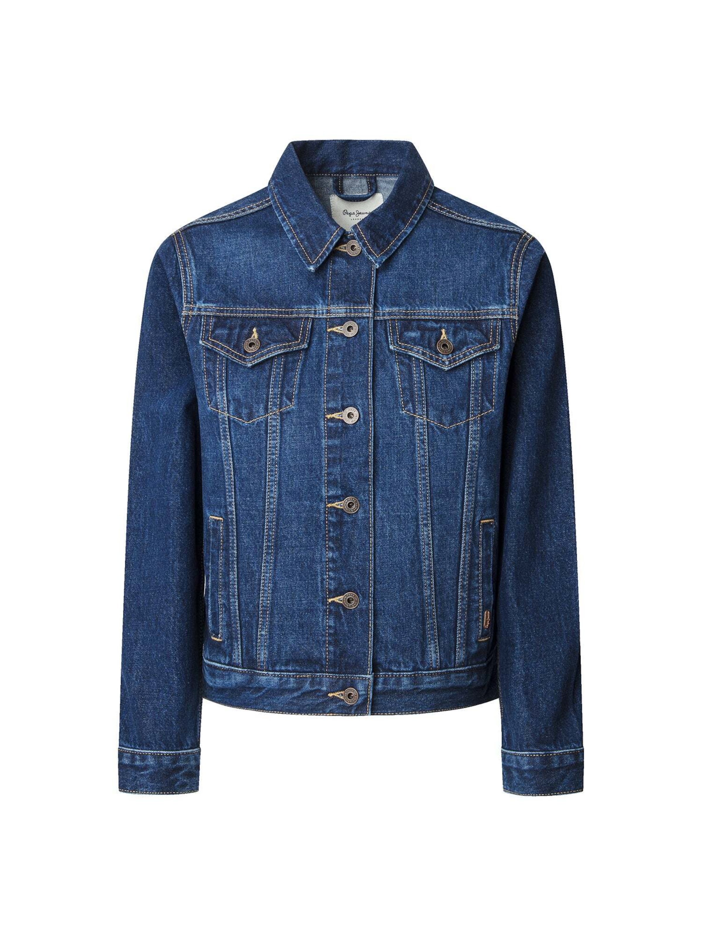 Pepe Jeans Between-season jacket in Blue: front