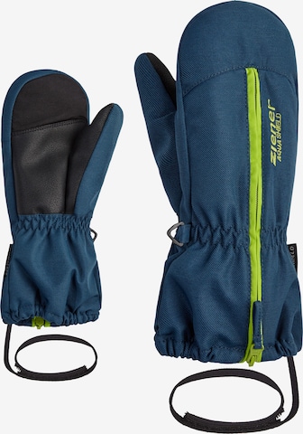 ZIENER Athletic Gloves 'Langelo' in Blue: front