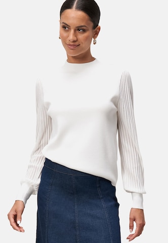Pullover di zero in bianco: frontale