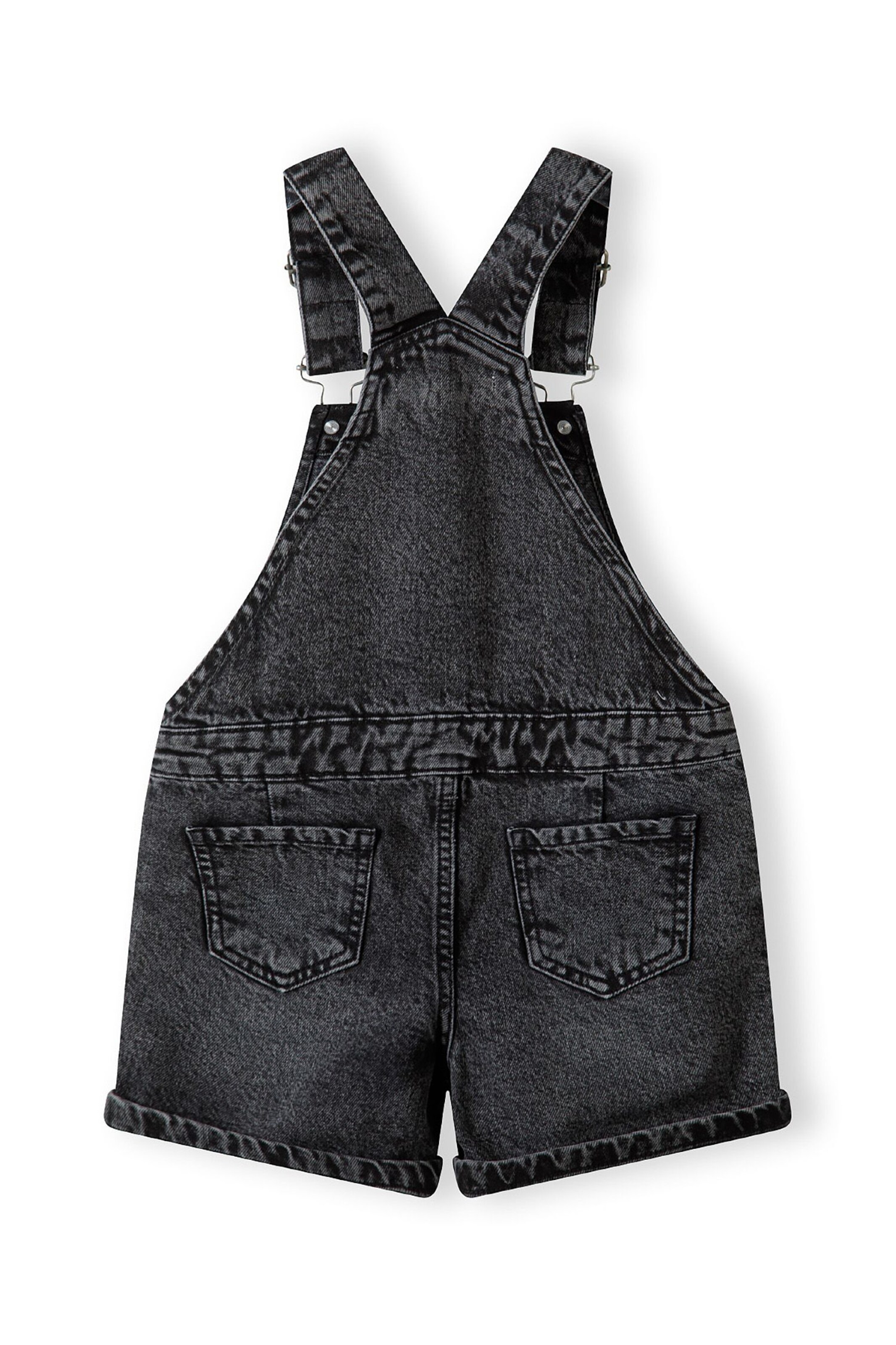 MINOTI Regular Latzhose in Schwarz