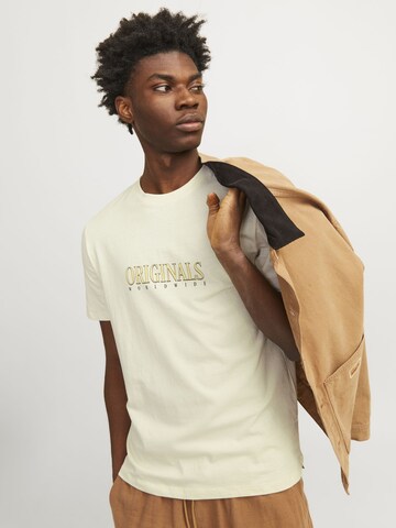 JACK & JONES Shirt in Beige