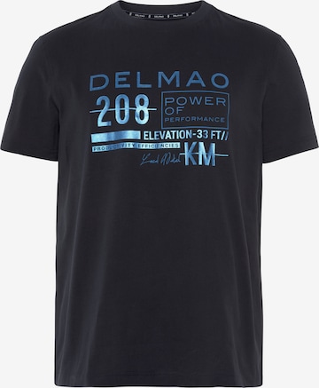 DELMAO Shirt in Blue: front