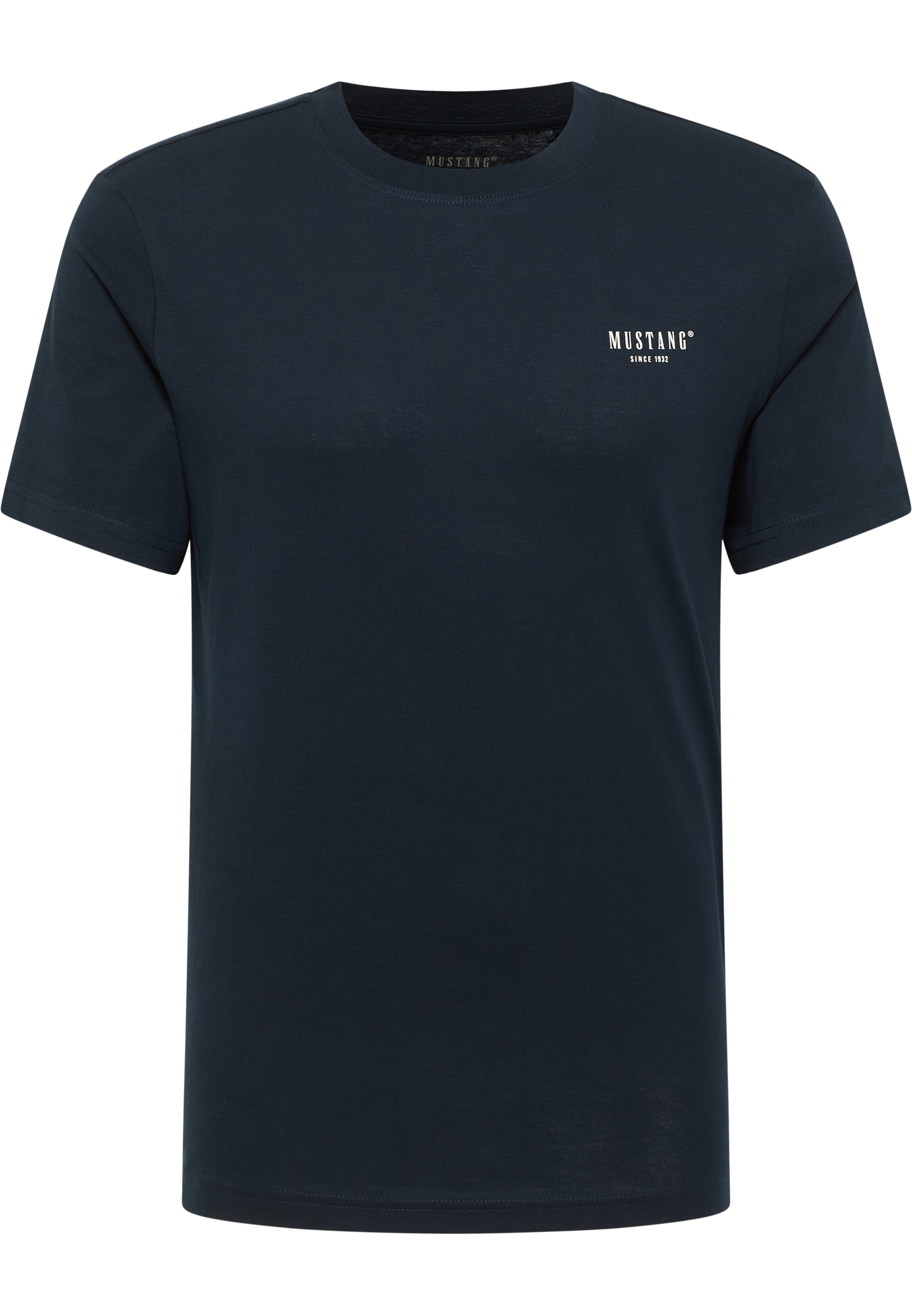 MUSTANG Футболка 'Austin' в Синий: спереди