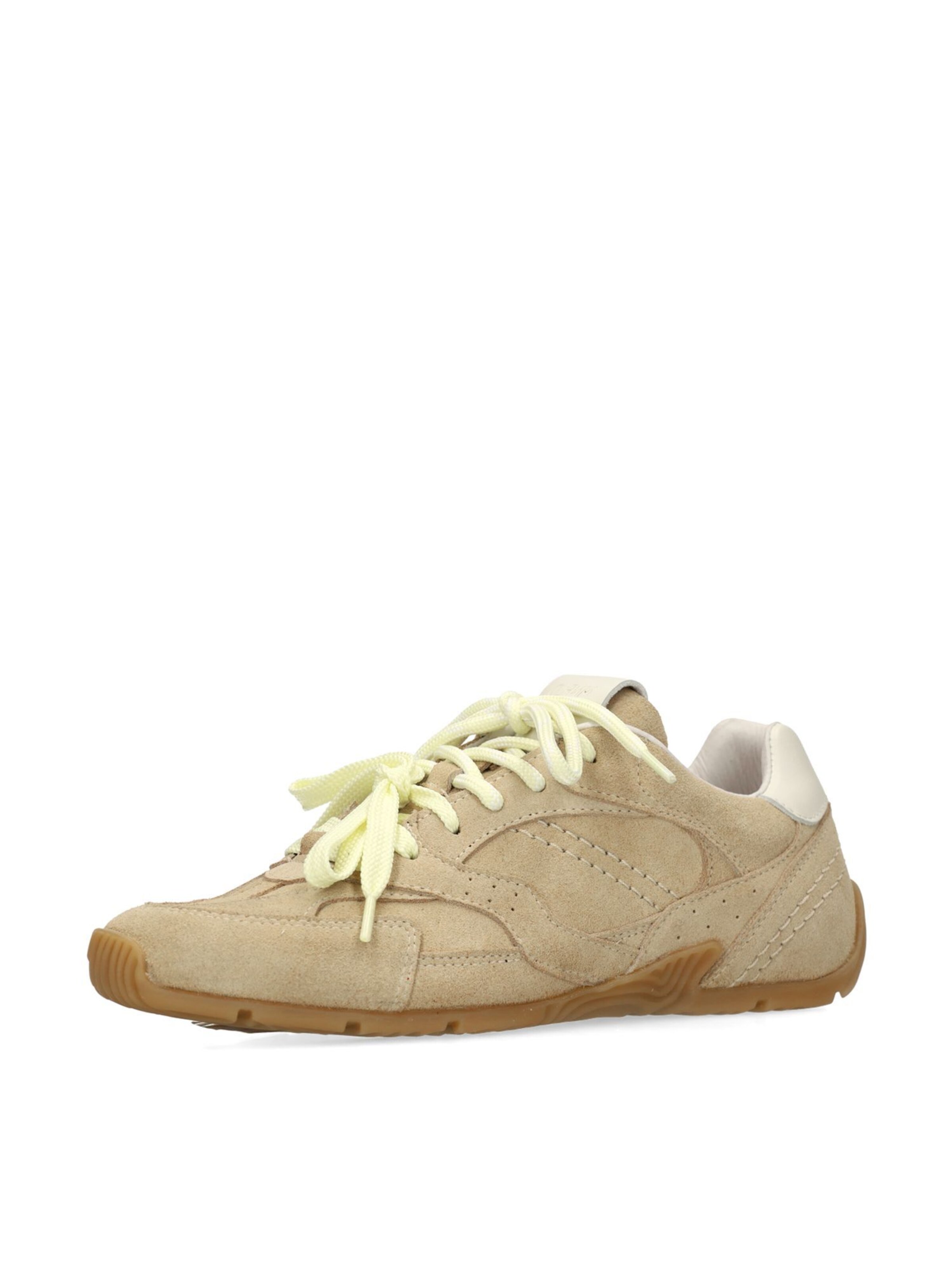 MANFIELD Sneakers in Beige: front