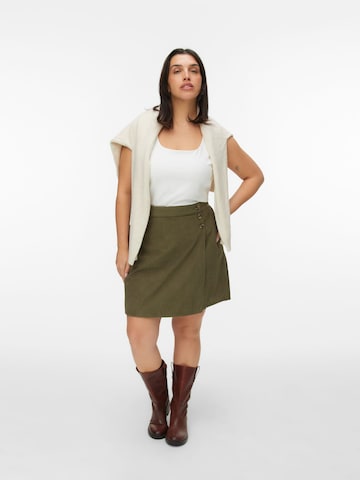 Vero Moda Curve - Falda en verde