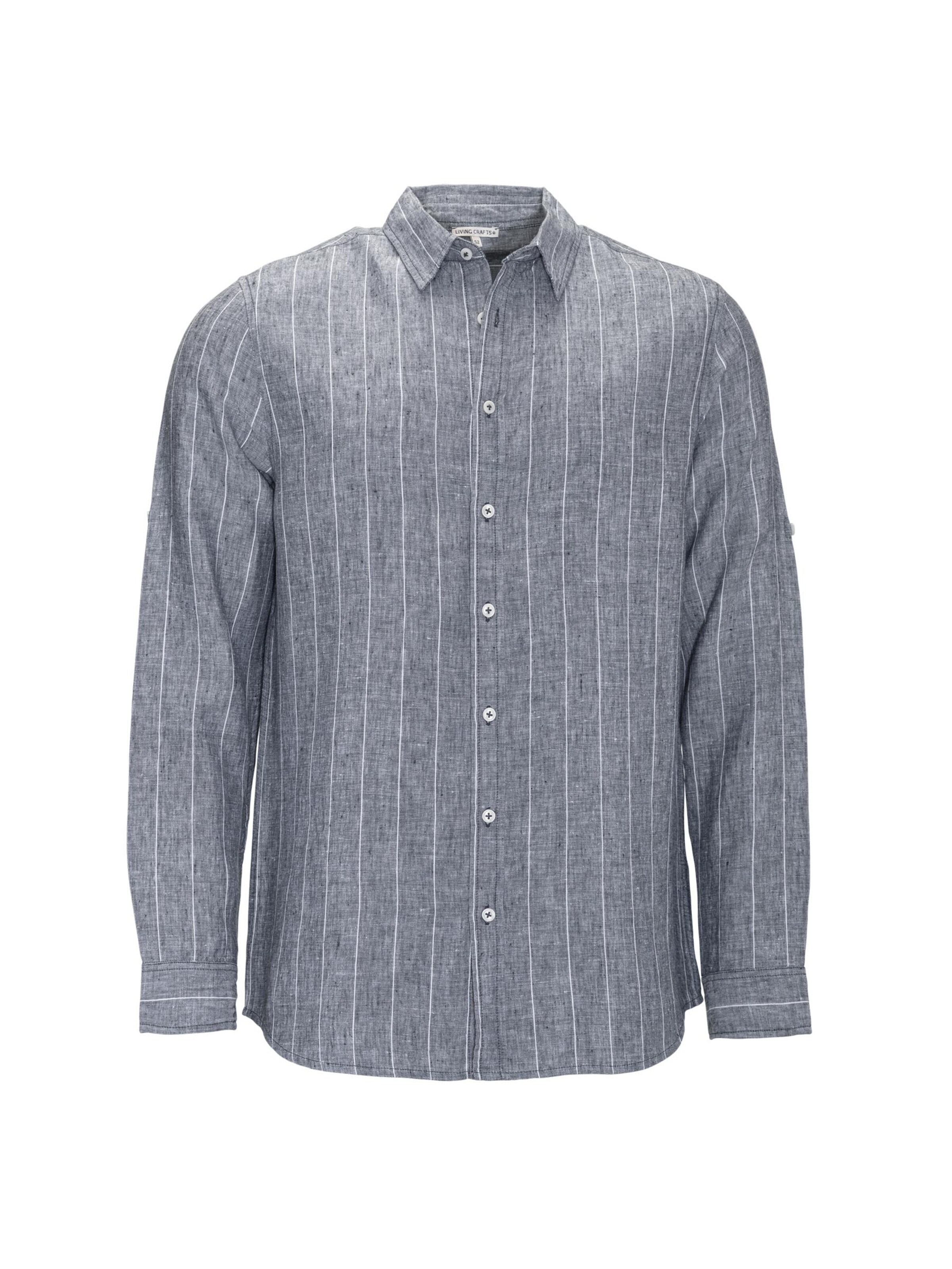 Living Crafts Regular Fit Hemd 'ALARIC'‌‌‌‌‌ in Mischfarben: Vorderseite