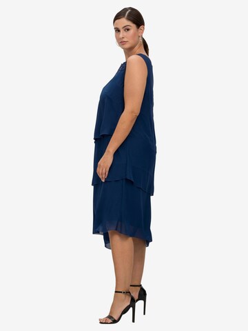 SHEEGO Abendkleid in Blau