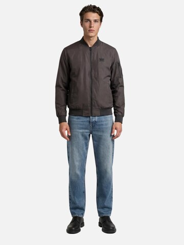 HEFTYKA Between-Season Jacket 'BOMBER LIGHT JACKET' in Black