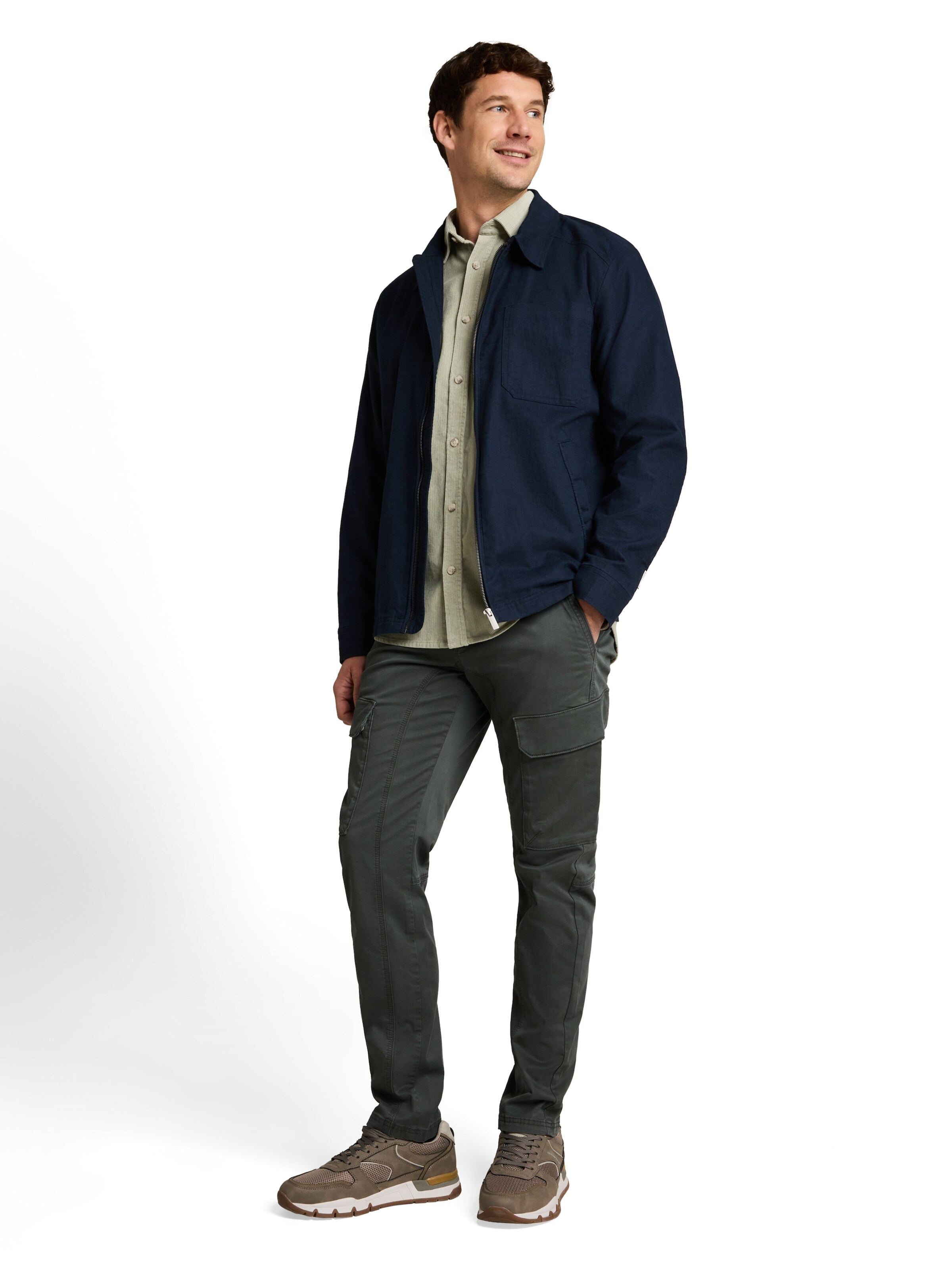 TOM TAILOR Regular fit Overhemd in Groen