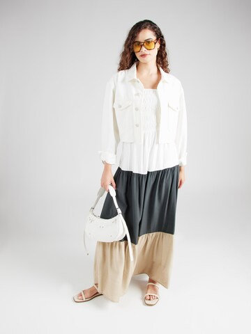 Robe d’été 'Seria' minus en blanc