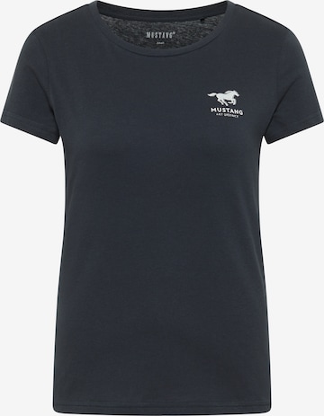 MUSTANG T-Shirt in Schwarz: predná strana