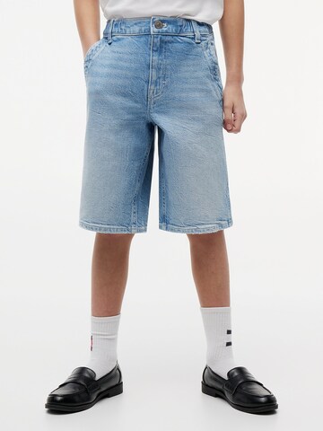 TOMMY HILFIGER Loose fit Trousers in Blue: front