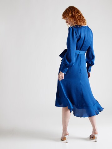 Robe de cocktail SWING en bleu