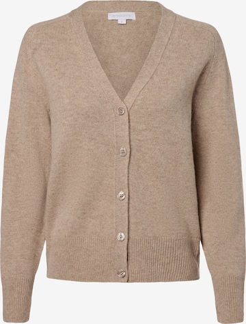 Brookshire Knit Cardigan in Beige: front