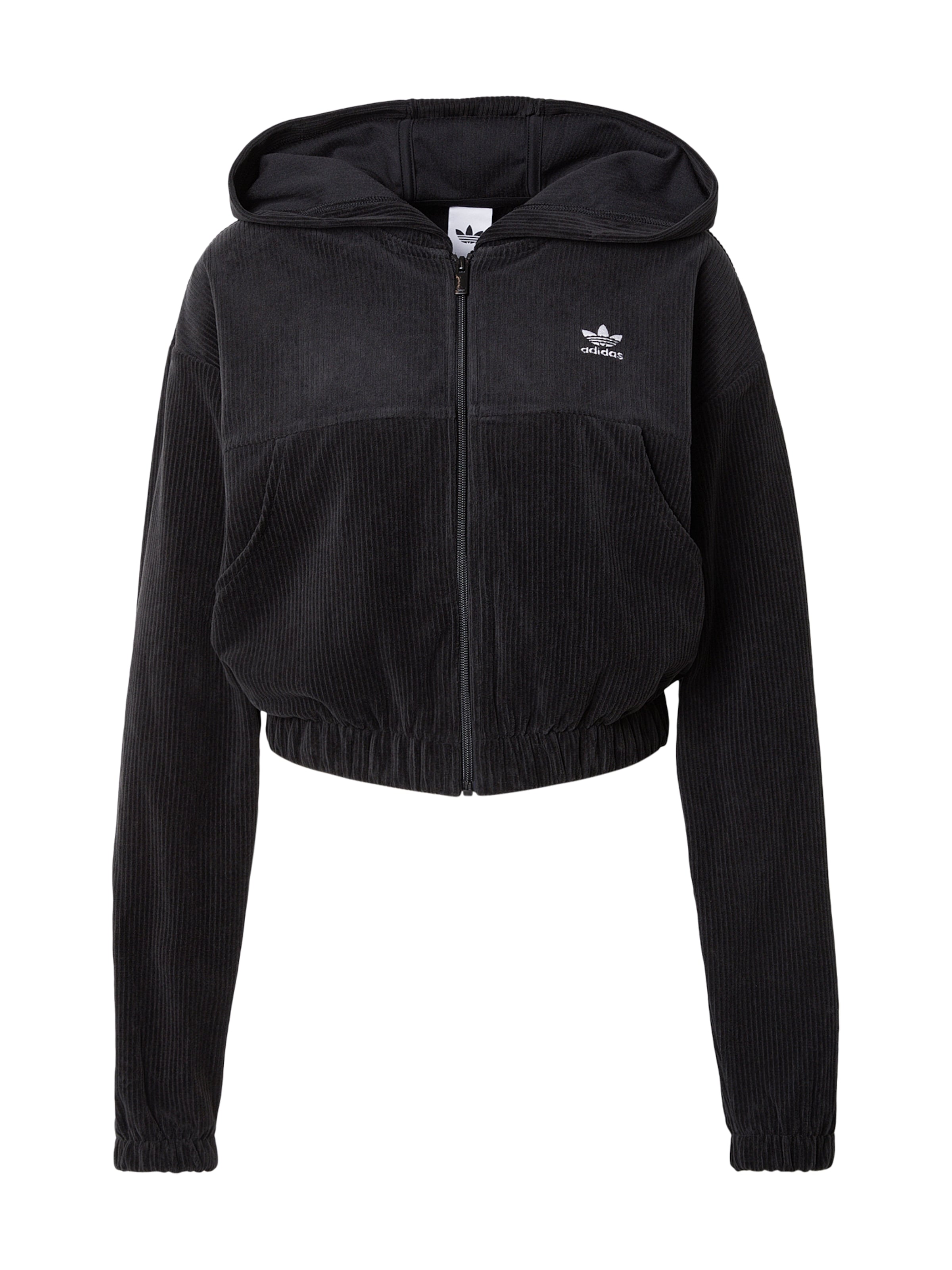 ADIDAS ORIGINALS Dressipluus 'ESS', värv must: eest vaates