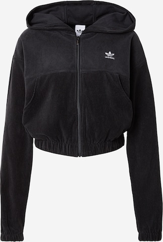 ADIDAS ORIGINALS Collegetakki 'ESS' värissä musta: etupuoli