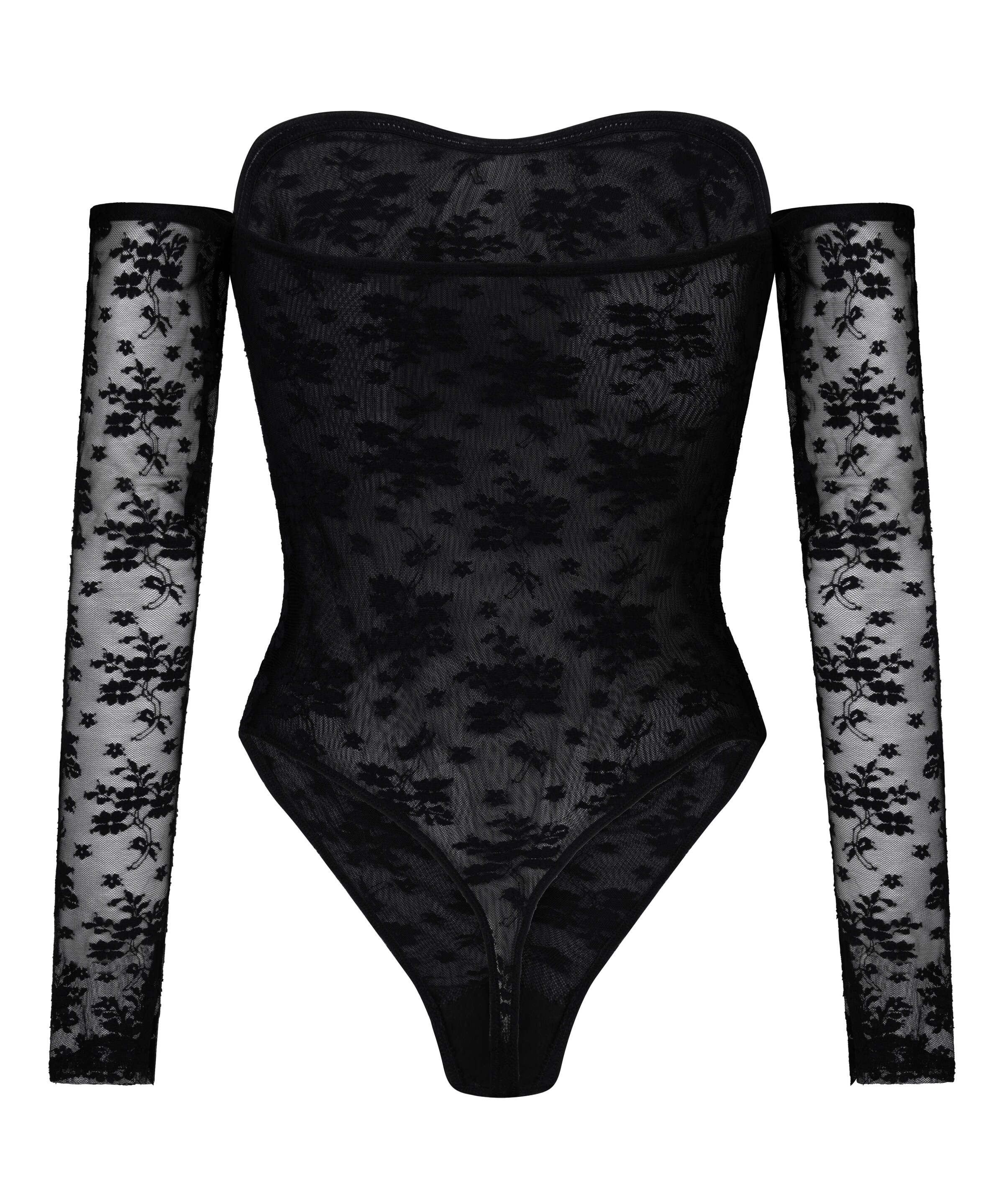 Hunkemöller Bodysuit 'Fiona' in Black