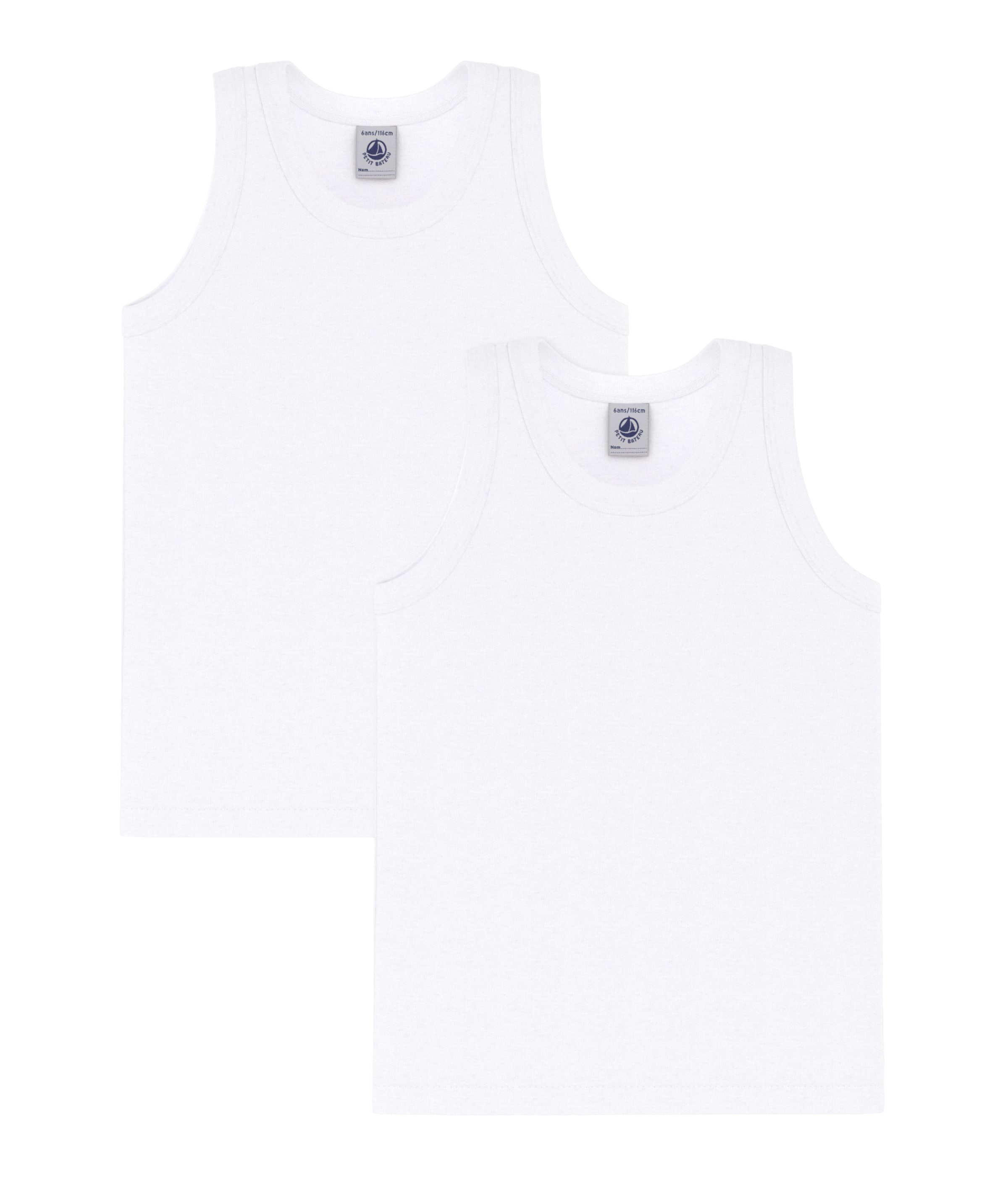 PETIT BATEAU Shirt in White: front