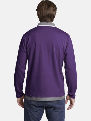 Jan Vanderstorm Sweatshirt 'Fenno' in Purple