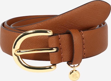 Lauren Ralph Lauren - Cintos 'CHARM' em castanho: frente