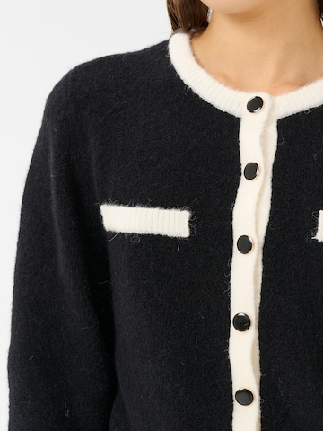 Gestuz Knit cardigan 'GZAlpha' in Black