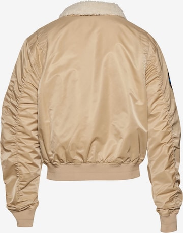 Veste mi-saison Karl Kani en beige