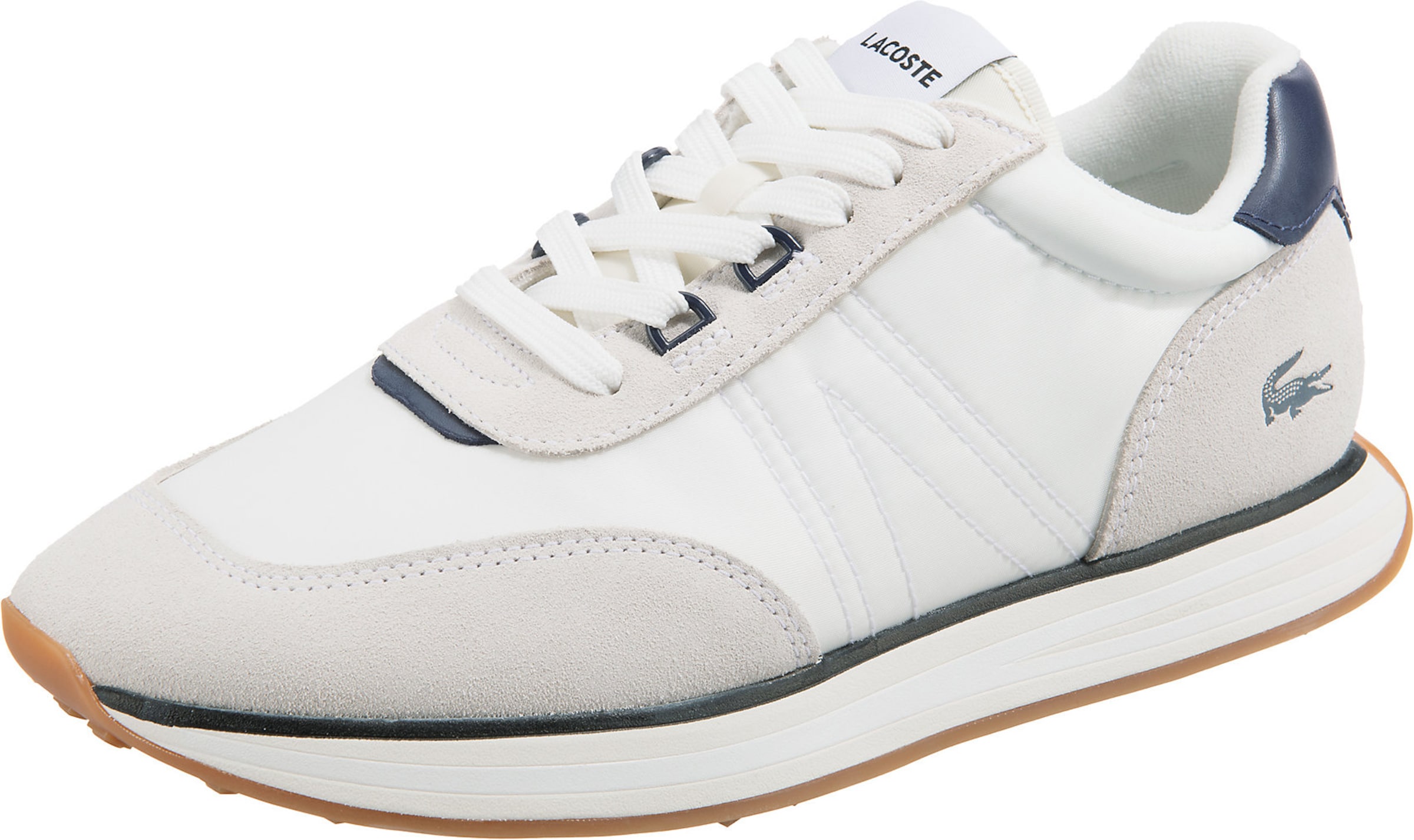 LACOSTE Nizke superge 'L-Spin' | bela barva: sprednja stran