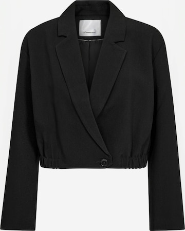 co'couture - Blazer ' AcrileCC ' en negro: frente