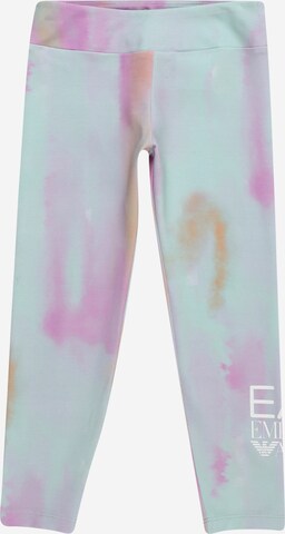 EA7 Emporio Armani Skinny Leggings in Mischfarben: predná strana